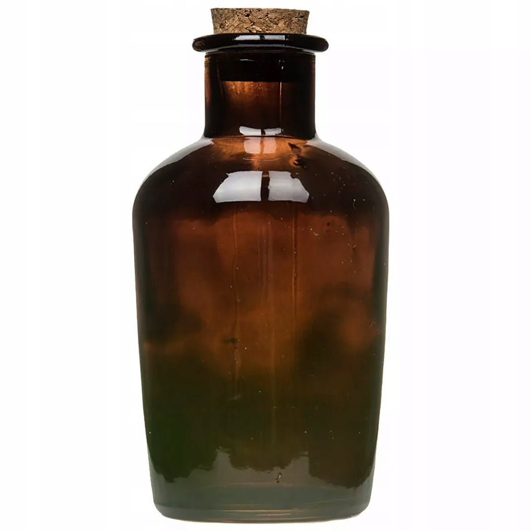BUTELKA Z KORKIEM BURSZTYNOWA 250ML