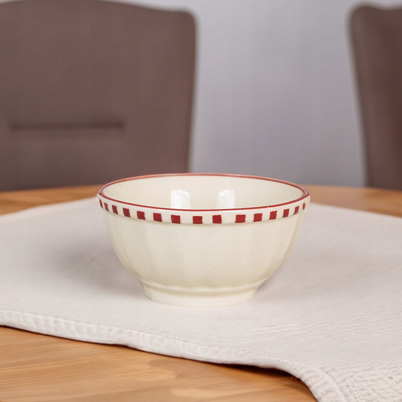 MISKA KAMIONKOWA czerwona biała 270ml