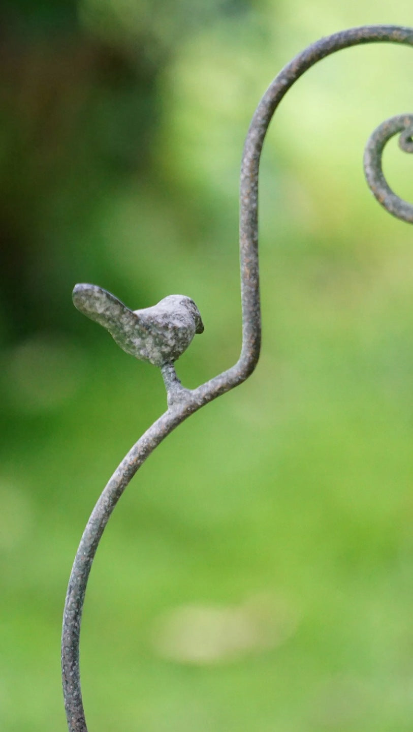 KARMNIK DLA PTAKÓW wiszący stare złoto