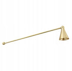ZAGASZACZ DO ŚWIEC ZŁOTY POŁYSK 23CM