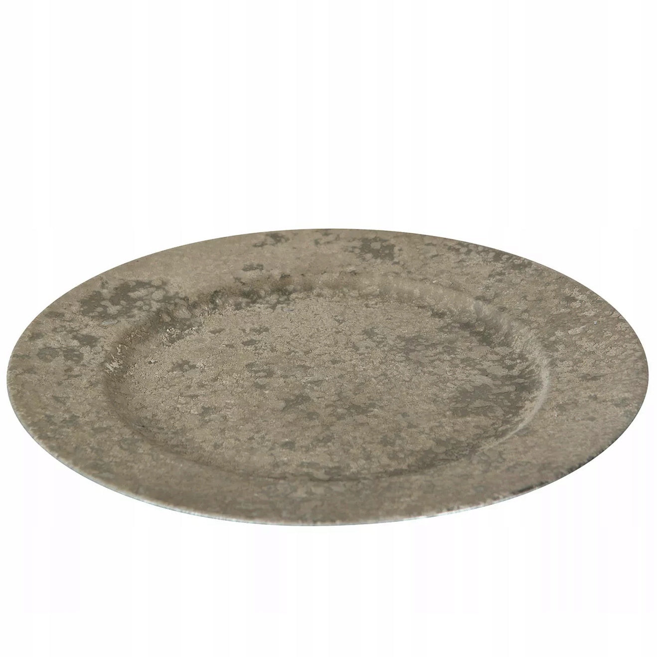 PODSTAWKA POD DONICZKĘ ŚWIECZKI BEŻOWA 20CM
