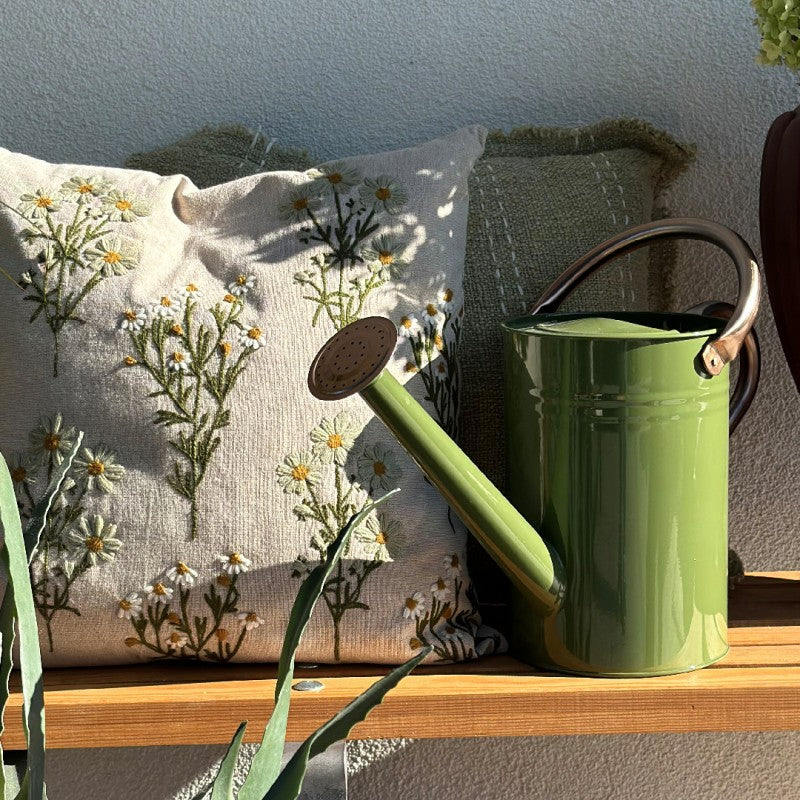 KONEWKA EMALIOWANA zielona 3L