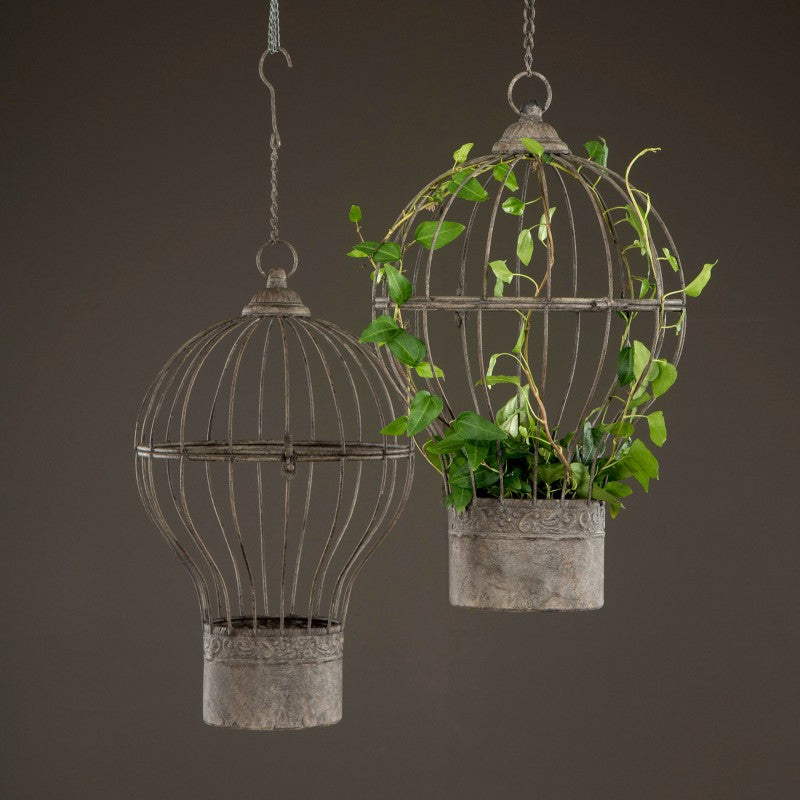 KWIETNIK KLATKA balon retro wys. 43cm