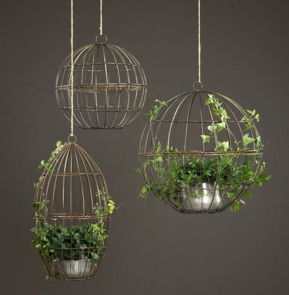 KWIETNIK klatka okrągła komplet