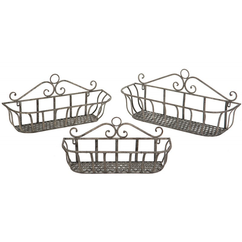 KWIETNIK RETRO metalowy komplet