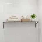 PÓŁKA WISZĄCA styl loft metalowa 60x26cm