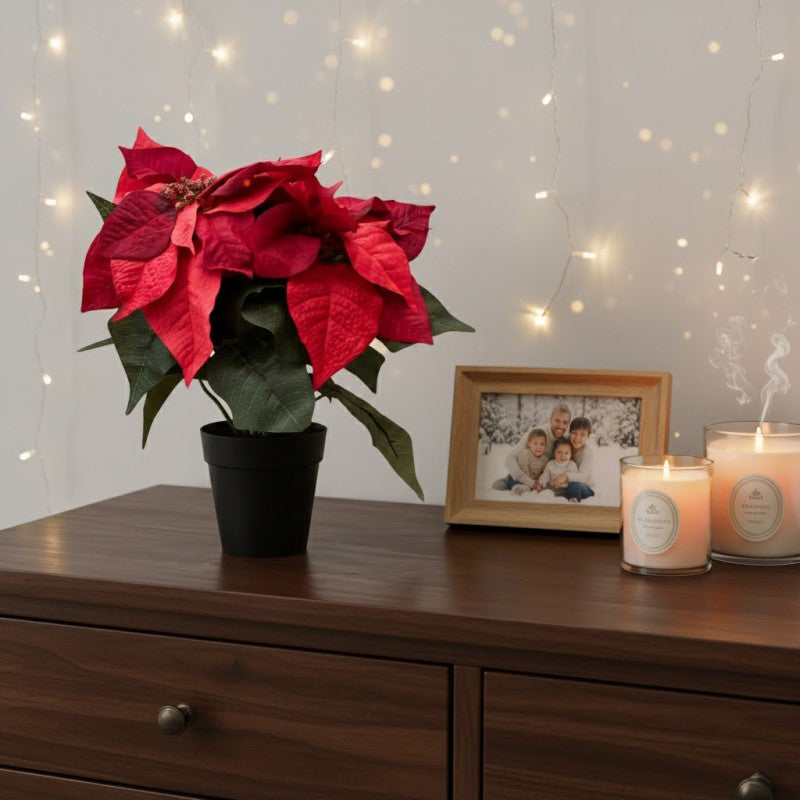SZTUCZNA ROŚLINA GWIAZDA BETLEJEMSKA
