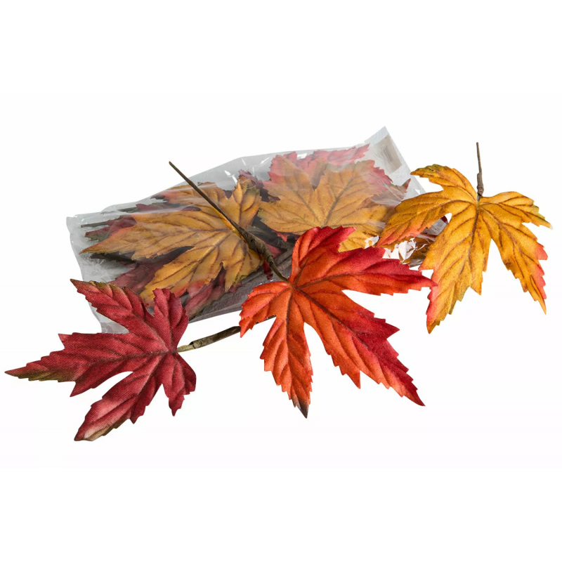 SZTUCZNE LIŚCIE KLONU jesienne /12/
