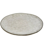 TALERZ OBIADOWY ceramiczny szary 28cm