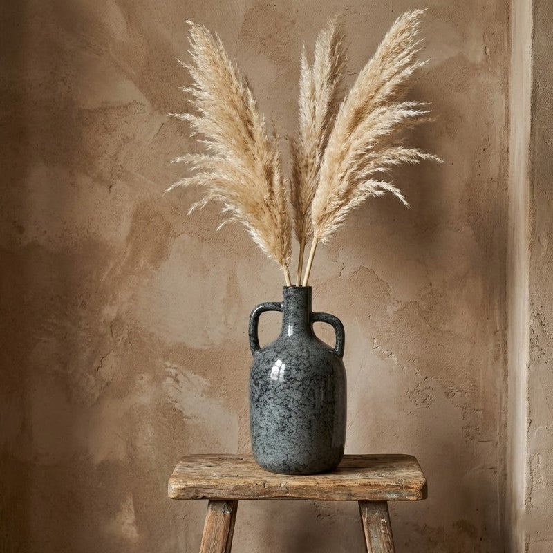 WAZON BUTELKA NIEBIESKI 30cm