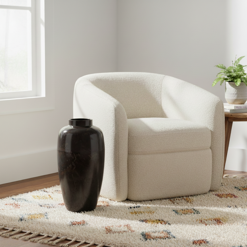 WAZON LOFT podłogowy szary 41cm