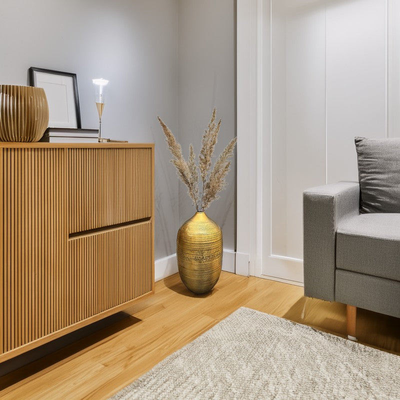 WAZON PODŁOGOWY ZŁOTY na gałęzie 48cm