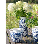 WAZON RÓŻE RETRO CERAMICZNY 21cm