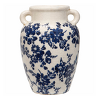 WAZON RÓŻE RETRO CERAMICZNY 23cm