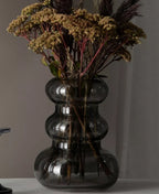 WAZON SZKLANY SZARY 24cm