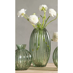 WAZON SZKLANY ZIELONY wys. 26cm