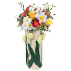 WAZON TULIPANY ręcznie malowany 27cm
