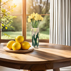 WAZON TULIPANY ręcznie malowany 28cm