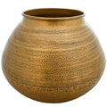 WAZON ZŁOTY DUŻY metalowy 33cm