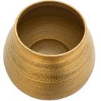 WAZON ZŁOTY DUŻY metalowy 33cm