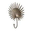 WIESZAK LIŚĆ METAL 22X16CM
